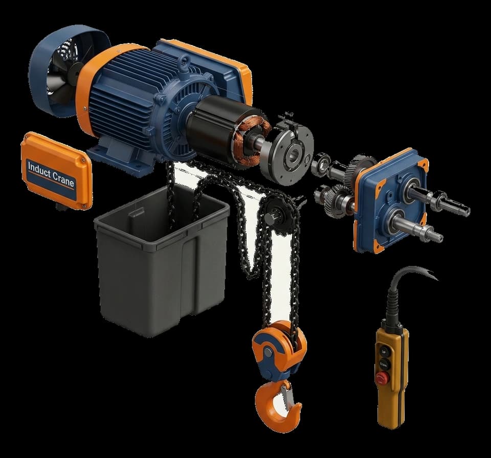 Electric Chain Hoist E-Series - E-SERIES DIE-CAST CHAIN HOIST