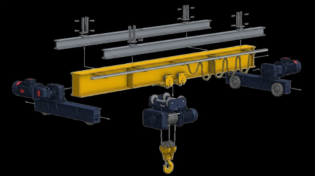 Light Crane System - SINGLE PROFILE SYSTEM