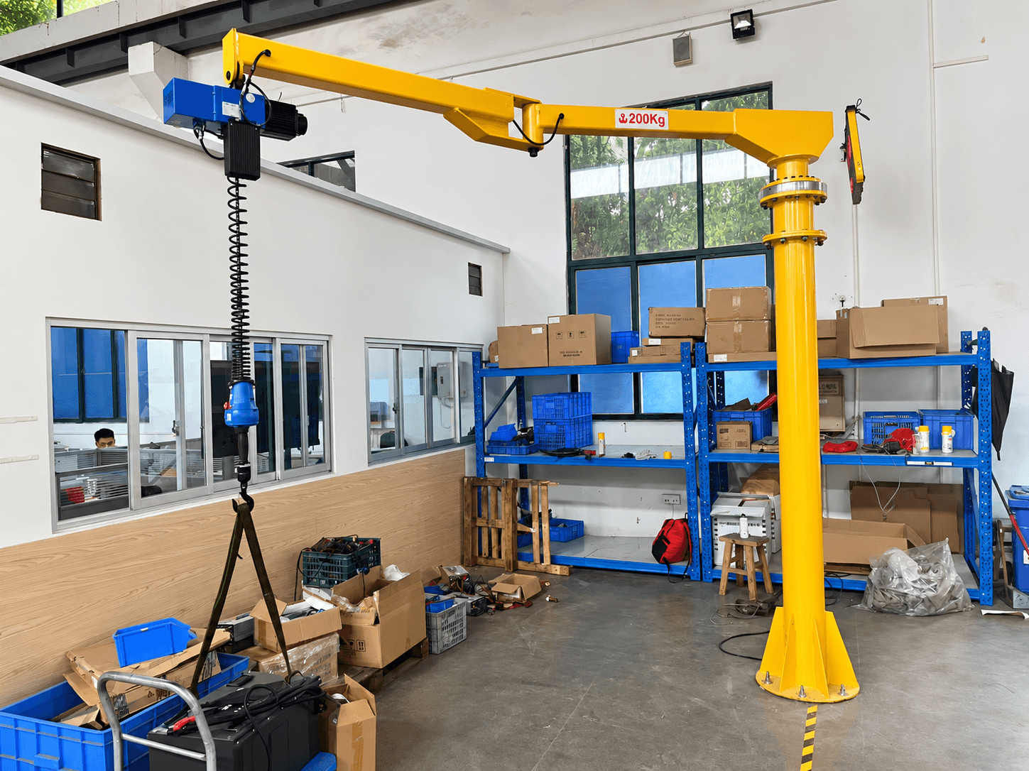 200 KG Jib Crane - 200kg foldable jib crane
