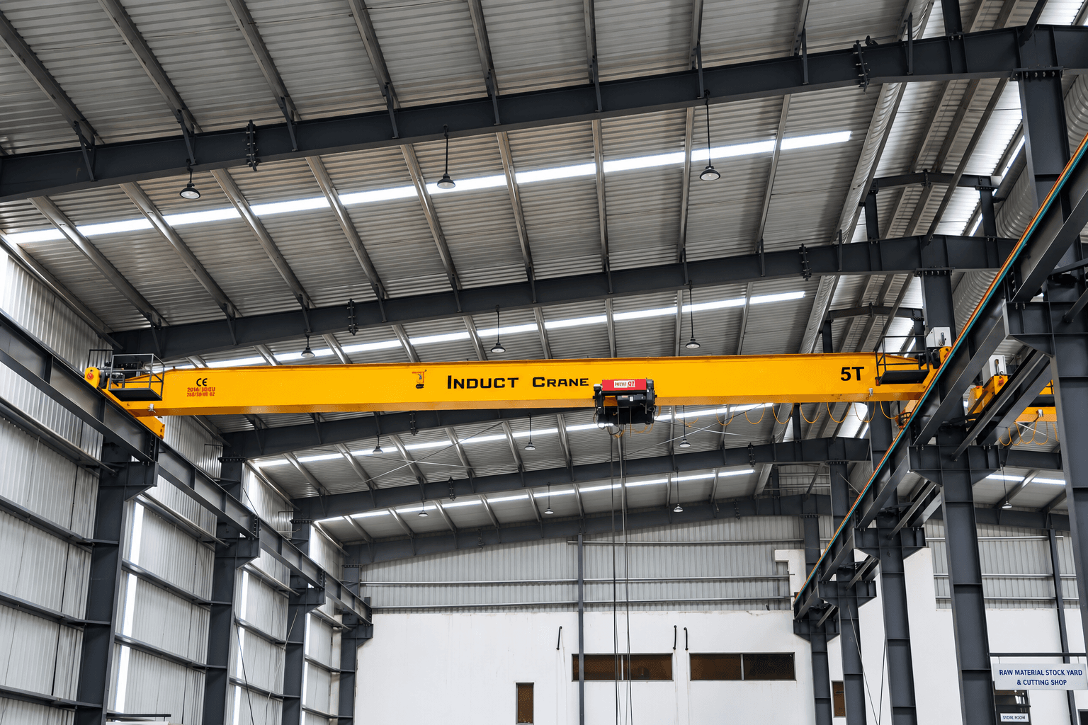 5 TON Single Girder EOT Crane - 5 Ton Single Girder EOT Crane
