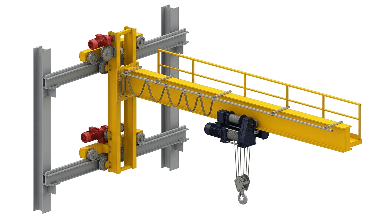 Wall Travelling / Mounted Crane