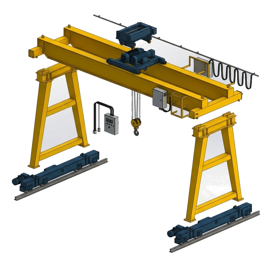 Goliath Crane - HEAVY-DUTY GOLIATH PORTAL CRANE